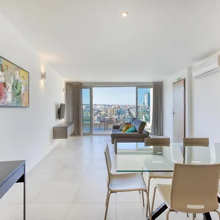 Apartament Sea View Penthouse With Stunning Marina View In Pietà